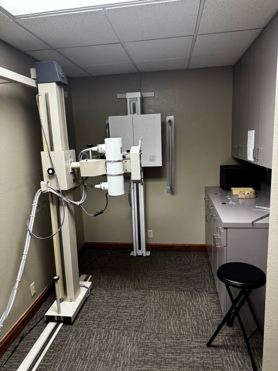 Digital X-ray machine on-site